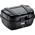 Givi TOPCASE TREKKER 52 MONOKEY, 52L, ALU/SORT sølv