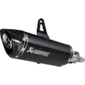 Akrapovic Line Italjet Ref:s-it125so1-hrtbl Stainless Steel&carbon Homologeret Slip On Lyddæmper