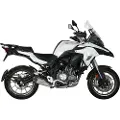 MIVV Delta Race Benelli Trk 502 2017-24 E.003.ldrx Homologeret Slip On Lyddæmper