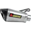 Akrapovic Slip-On Line Lyddæmper Titan, carbon eller rustfrit stål