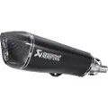 Akrapovic Scooter-Line i titan, carbon og rustfrit stål