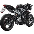MIVV Delta Race Triumph Street Triple R/s/rs 2017-23 T.019.ldrb Homologeret Slip On Lyddæmper