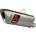Akrapovic Triumph Ref:s-t12so5-hapxlt Tuv Euro 5 Titanium Homologeret Slip On Lyddæmper