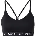 Nike Justerbar Nike Indy-sports-bh med indlæg og let støtte til kvinder - sort