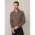 Hackett Lambswool Halv Lynlås Sweater