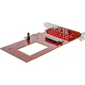 StarTech.com U.2 to PCIe Adapter for 2.5" U.2 NVMe SSD - SFF-8639 - x4 PCI Express 3.0 - interfaceadapter - Ultra M.2 Card - PCIe 3.0 x4
