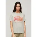 Superdry Tonal Vl Graphic Relaxed T-shirt Med Korte ærmer
