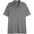 Ecoalf ECOALFtil mænd. MCMGAPOTHEOM0803S24-303 Theo grå poloshirt (S), Casual, Korte ærmer, Bæredygtig, Genbrugsbomuld