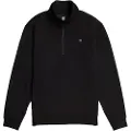 G-Star G-Startil mænd. D26459-C235-6484 Sweatshirt Premium Core Half Zip sort (M), Casual, Bomuld