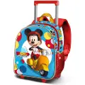 KARACTERMANIA Disney Mickey Mouse Scooter 3d Rygsæk Med Hjul