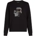 Karl Lagerfeld Karl Lagerfeldtil kvinder. A1W20081 Jumper Karl Logo sort (S), Casual, Bomuld