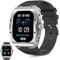 Ksix Hero Smartwatch med AMOLED-skærm, sports- og sundhedstilstande - IP68 - Sort