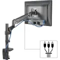 Hama mounting kit - Gas Spring - for Monitor - black