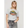 Superdry La Vl Graphic Relaxed T-shirt Med Korte ærmer