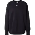 Nike Oversized Nike Sportswear Phoenix Fleece-sweatshirt med rund hals til kvinder - sort