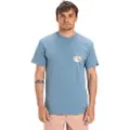 Quiksilver Ev Flower Chaos T-shirt blå