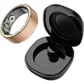 COLMI R03 Smart Ring med 21 sportstilstande - dansk, svensk, engelsk sprog - 19.8mm - Guld