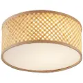 QAZQA Orientalsk bambusloftslampe natur 30 cm - Tremmo