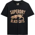 Superdry Embellish Varsity Relaxed T-shirt Med Korte ærmer