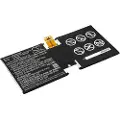 24hShop Batteri til tablet til Microsoft Surface 3 10.8", Surface 3 1645, MSK-1645