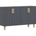 Hannah Home - Skænk Vincent - Grå - Skænke & sideboards - - Homeroom
