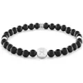 Tommy Hilfiger Tommy Jeanstil mænd. 2790609 Armbåndsperler sort (OSFA), Casual, BH, Rustfrit stål