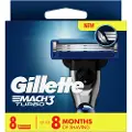 Gillette Mach3 Turbo x8 7702018465385 Modsvarer: N/A