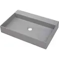 Deante Cqr Su6s Bordpladevask I Granit Med Plads Til Armatur 60x40 Cm