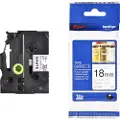 Brother TZE241 Black/White Tape 18mm