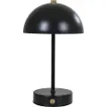 House Nordic - LED-bordlampe Holt - Sort - Genopladelige lamper - - Homeroom
