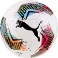 Puma Futsal 2 HS Football, Accessories, White/Garnet Rose/Dusty Aqua, 4