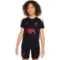 Nike Maskinstrikket Liverpool FC Strike Special Edition Nke Dri-FIT-fodboldtrøje med korte ærmer til større børn - sort