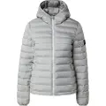 Ecoalf ECOALFtil kvinder. MCWGAJKATLAN0987S25-579 Jakke Atlantic grey (L), Casual, Grå, Polyester, Bæredygtig