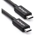 StarTech.com 2m Thunderbolt 3 (20gbps) Usb C Cable / Thunderbolt Usb Dp 2m. Sort