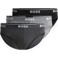 Hugo Boss BOSStil mænd. 50475273 Pakke 3 trusser Breve 3P grå (S), Afslappet, Bomuld