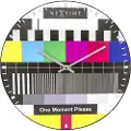 Nextime - Vægur Testpage Dome Diameter 35 cm - Flerfarvet - Vægure og bordure - - Homeroom
