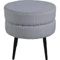 Venture Home - Siddepuf Pot - Grå - Fodskamler & puffer - - Homeroom