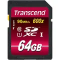Transcend Sdxc 64gb Class10 Uhs-i 600x Ultimate Hukommelseskort