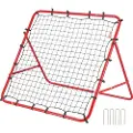 Vevor Fodbold Rebounder Rebound Net, Kick-Back 99,1x99,1 cm, Bærbare Fodboldtræningsgaver, Fuldt Målnet, Hjælpemidler og Udstyr til Børn, Teenagere og Alle Aldre, Nem Opsætning og Perfekt Opbevaring