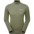 Montane Dart Xt Zip Neck, herre, grøn