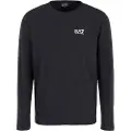 EA7 EA7til mænd. 8NPT28_PJVQZ Core Identiy navy langærmet t-shirt i bomuld (M), Casual, Sport, Multisport, Lange ærmer, Blå