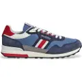 Pepe Jeans Pepe Jeanstil mænd. PMS40027 Kingston Heritage marineblå lædersko (41), Fast, Ruskind, Blonder, Casual