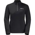 Jack Wolfskin Taunus Fleecejakke Med Halv Lynlås