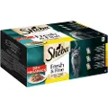 Sheba Porsjonsposer I Saus Fjerkræsmag 50x50g Vådfoder Til Kat
