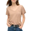 Superdry Studios Slub Embroidered Kortærmet V-hals T-shirt