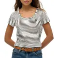 Superdry Scoop Neck T-shirt Med Korte ærmer