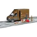 BRUDER Mb Sprinter Ups With Driver And Accessories 02678 Byggespil