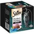 Sheba Økonomipakke: 48 x 37,5 g Sheba Perfect Portions - Paté med laks