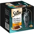 Sheba Perfect Portions 6 x 37,5 g - Sauce med kalkun