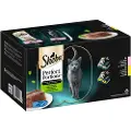 Sheba Perfect Portions 16 x 37,5 g - Paté: Laks & kylling